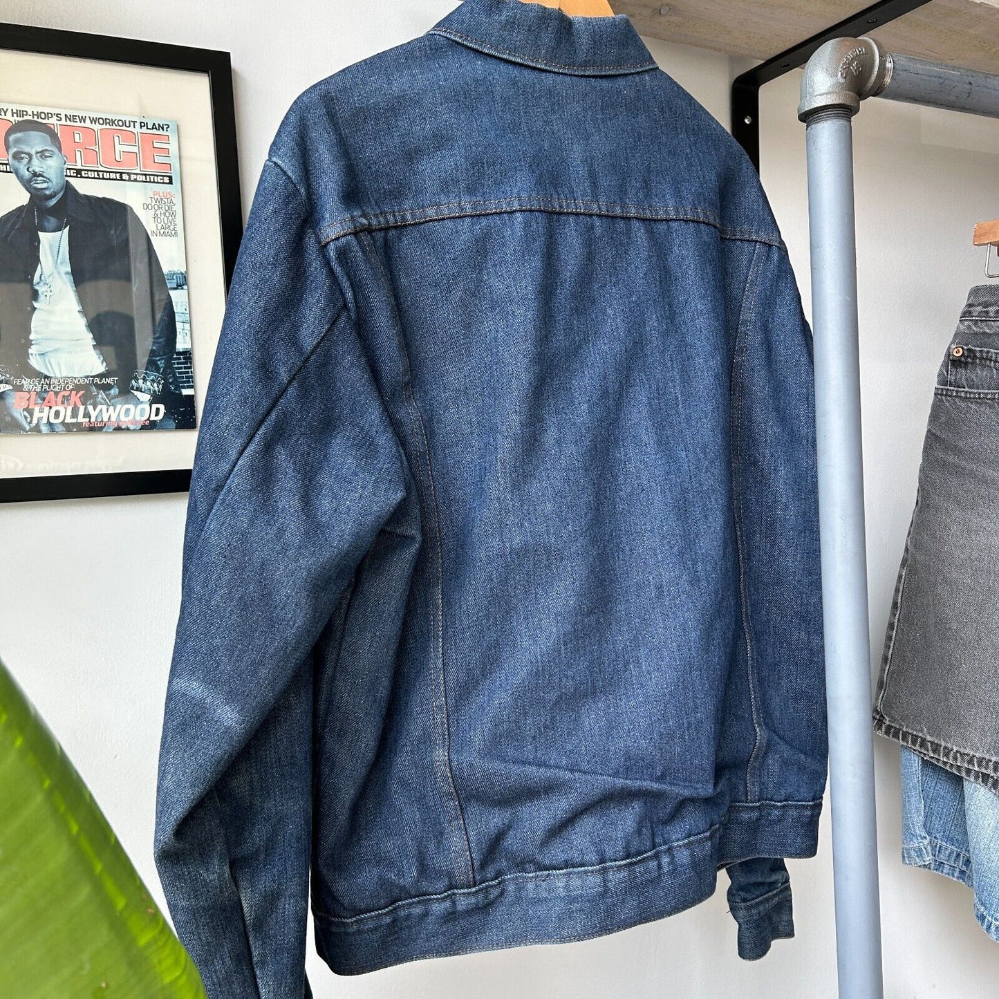 VINTAGE | Western Denim Jean Jacket sz 46 L