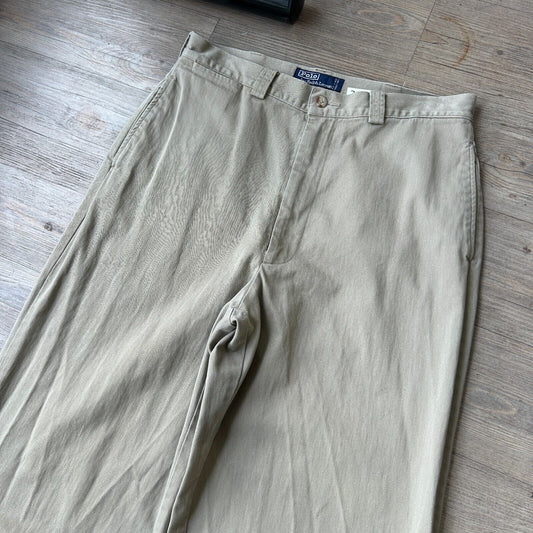 VINTAGE | Ralph Lauren Polo Country Twill Baggy Pants sz W33 L30