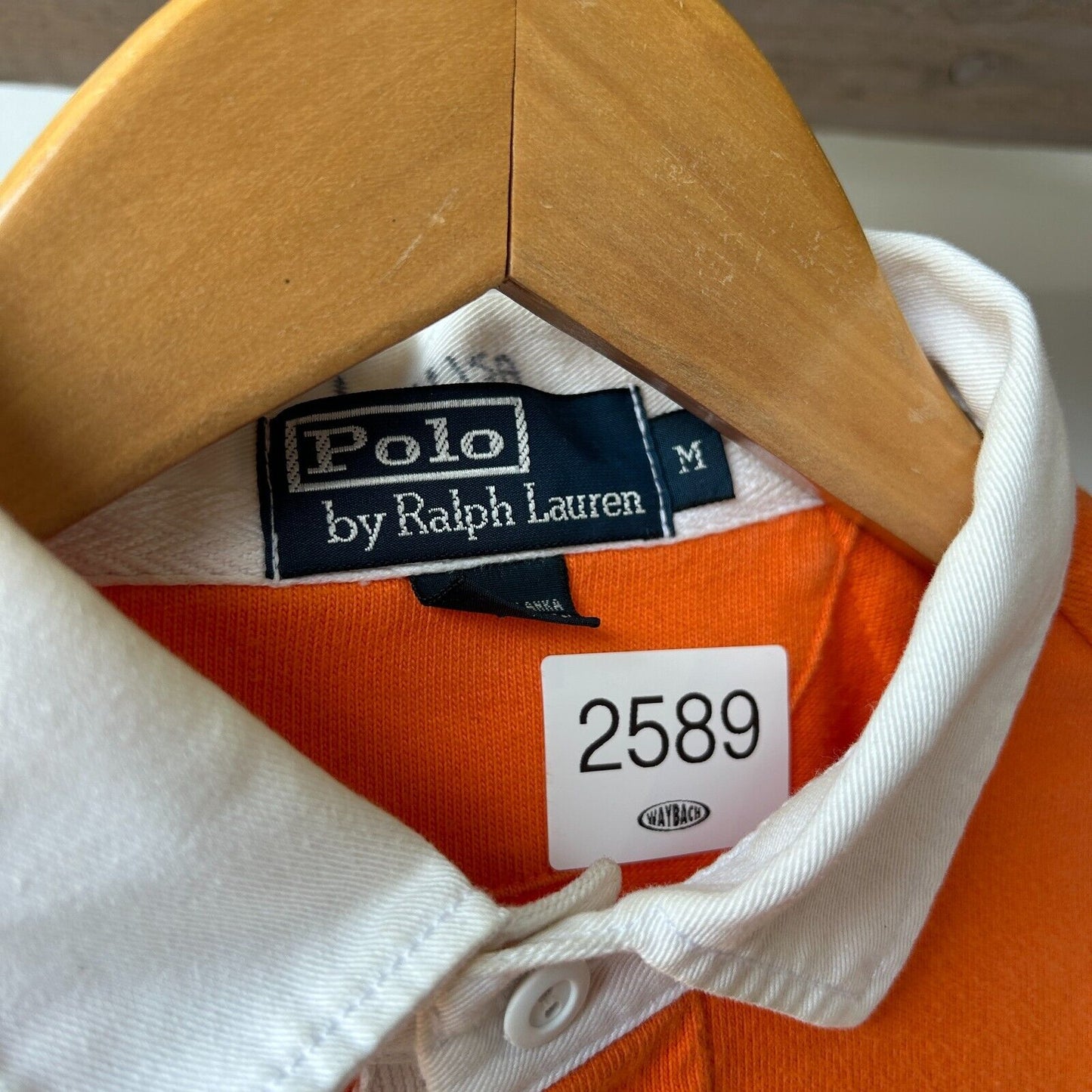 VINTAGE | Ralph Lauren 5 Horseman Rugby Polo Shirt sz M