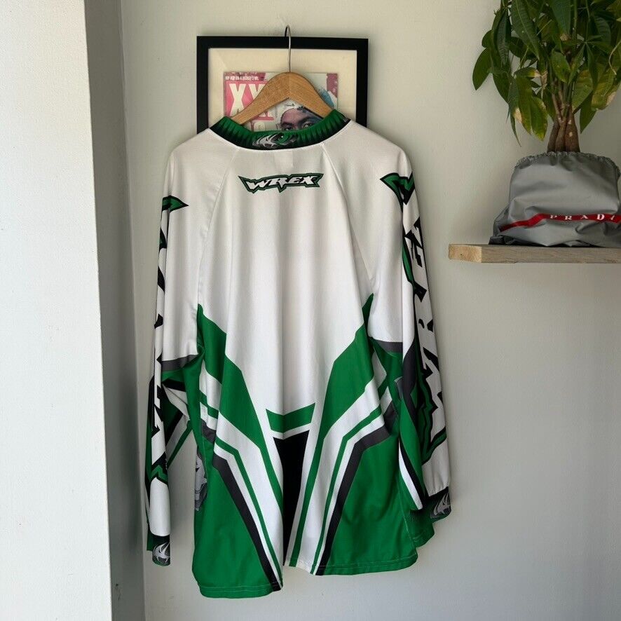 VINTAGE 90s | WREK Moto Long Sleeve Jersey sz XL