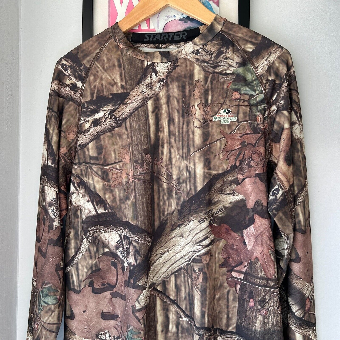 VINTAGE | Mossy Oak Real Tree Long Sleeve Jersey sz L