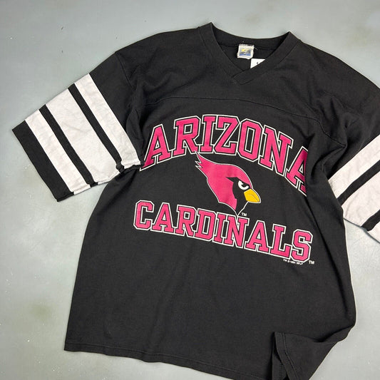 VINTAGE 1994 | Arizona Cardinal Baseball 3/4 Sleeve T-Shirt sz L Adult