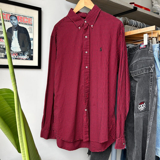 VINTAGE | Ralph Lauren Button Down Shirt sz XL