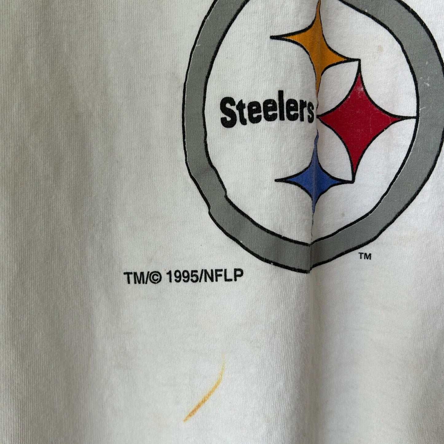 VINTAGE 90s | 60 MIN MEN Pittsburgh Steelers STARTER T-Shirt sz XL Adult