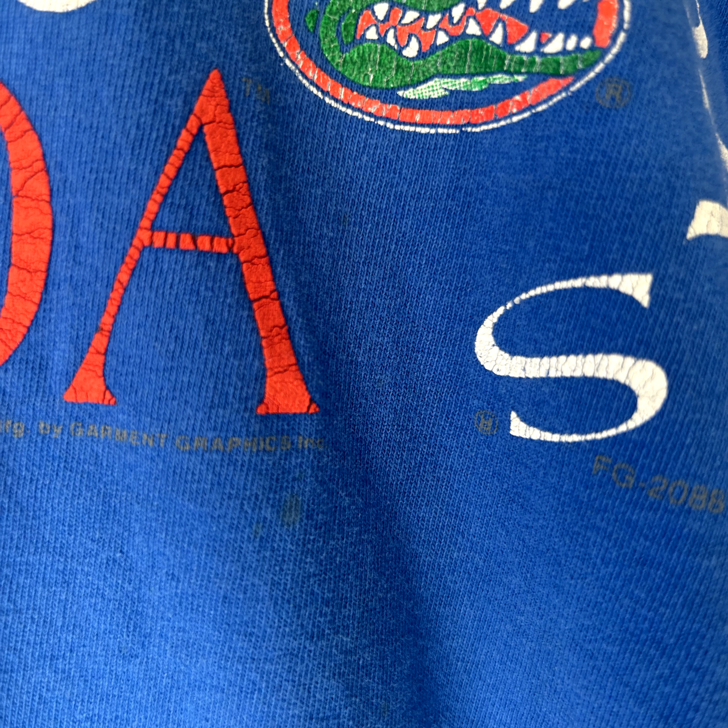 VINTAGE 1990s University Of Florida Gators Collegiate NCAA T-Shirt sz XXL