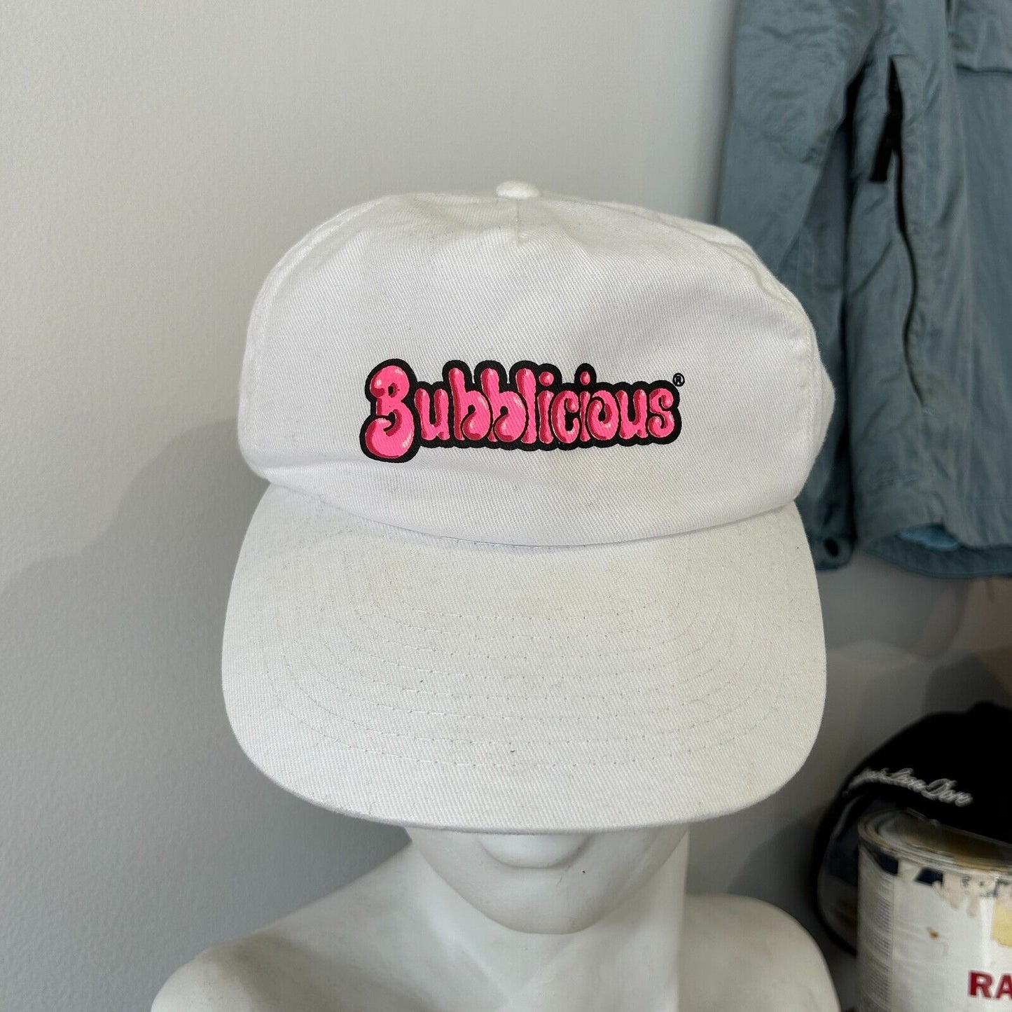 VINTAGE 90s | Bubblicious Gum Snapback HAT One Size