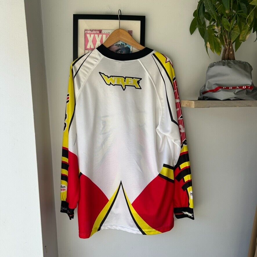 VINTAGE 90s | WREK Moto Long Sleeve Jersey sz M