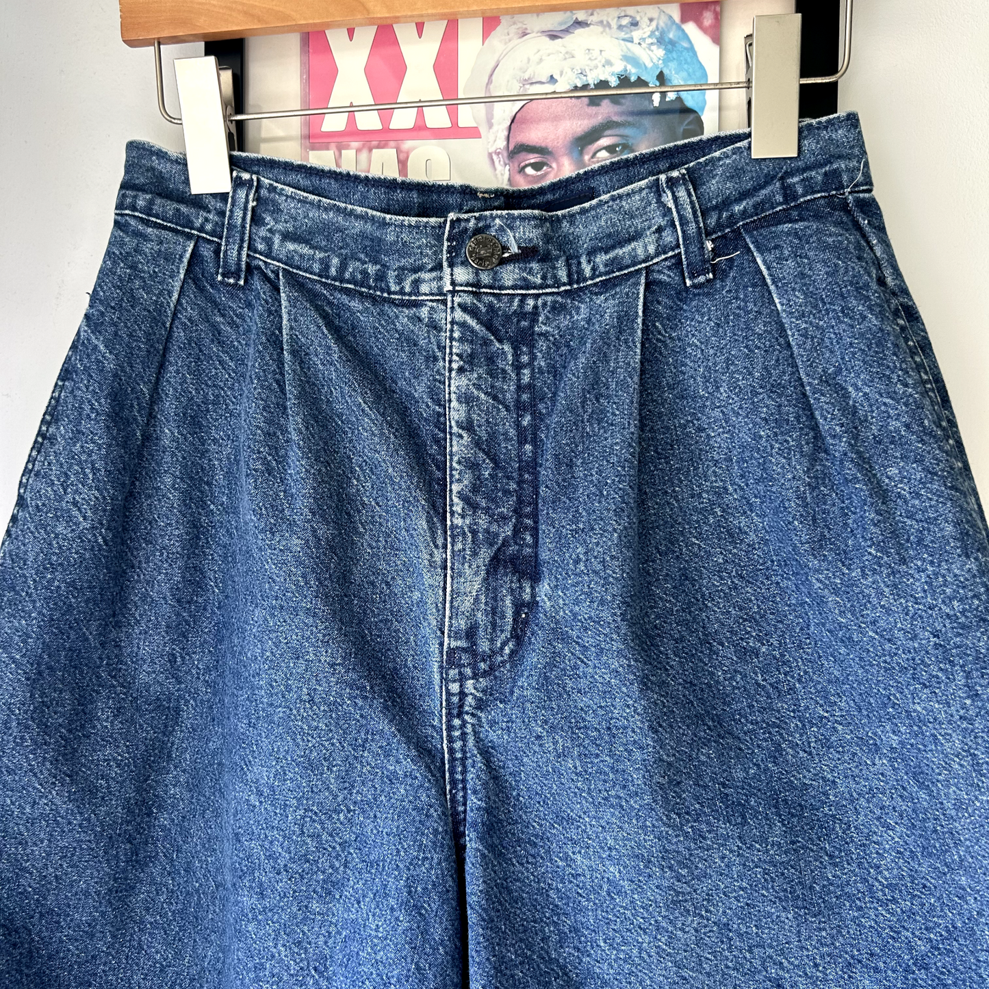 VINTAGE | 1990s Daniel Hechter Jean Shorts sz W29 Made In Canada