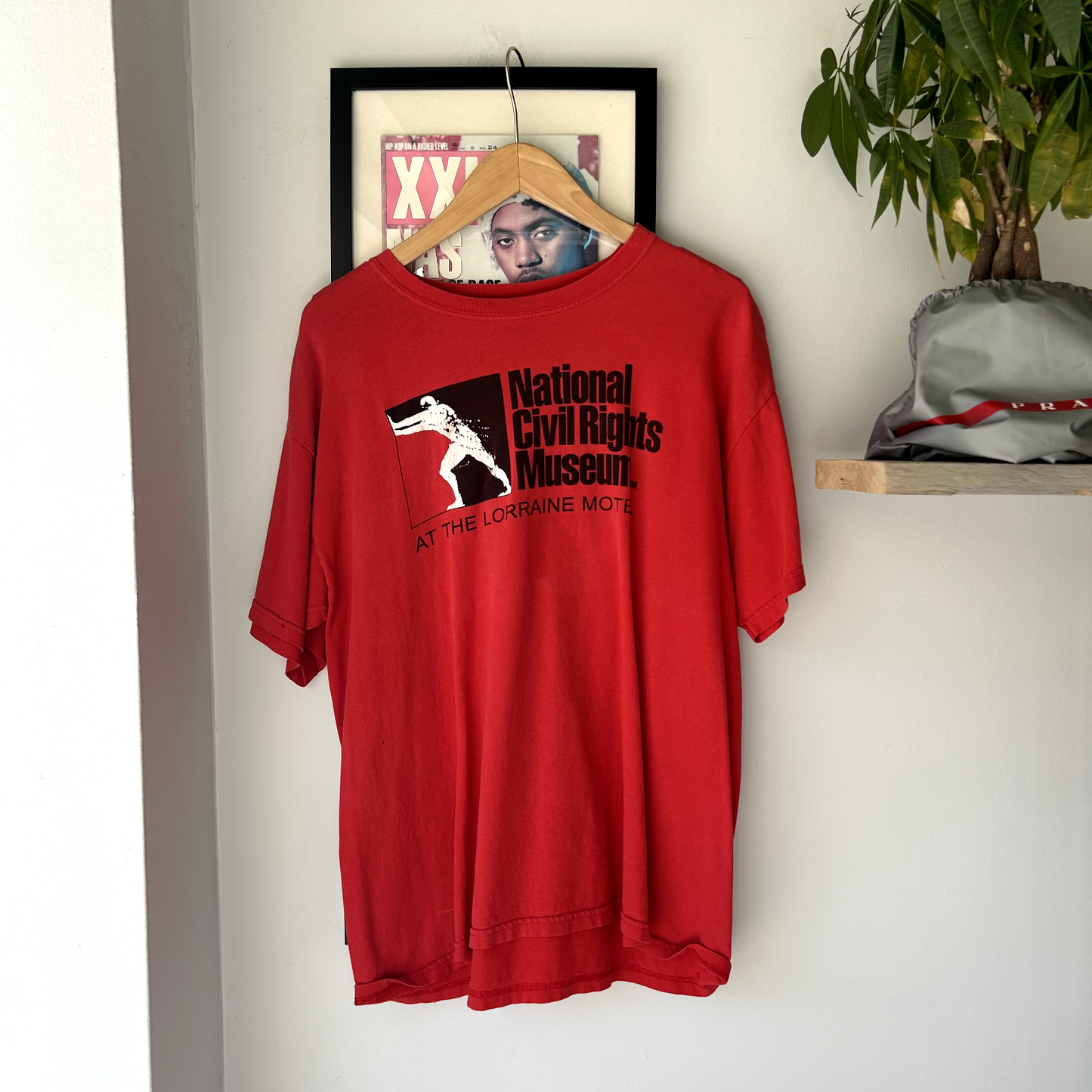 National Civil Rights Museum Lorraine Motel Red T-Shirt sz L Adult