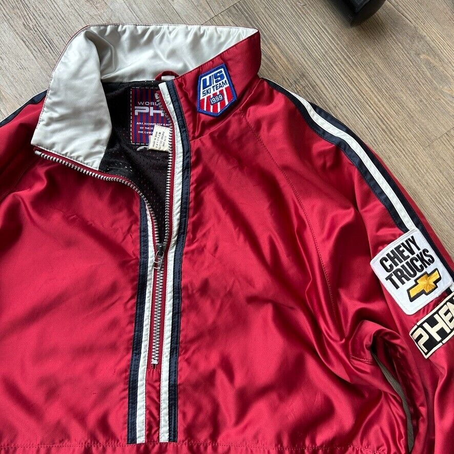 VINTAGE 90s | US Ski Team 1/2 Zip Phenix Pullover Jacket sz XL