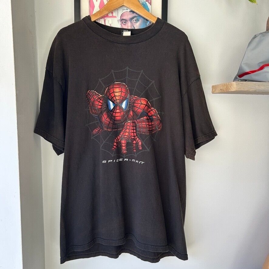 VINTAGE | Spider-Man Marvel Movie Promo T-Shirt sz L-XL