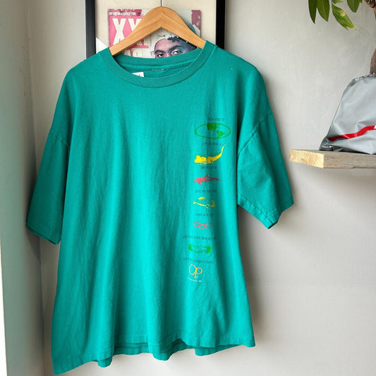 VINTAGE 90s | Ocean Pacific Save Our Home T-Shirt sz XL