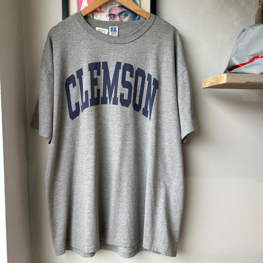 VINTAGE 90s | Clemson Russell Athletic T-Shirt sz XL