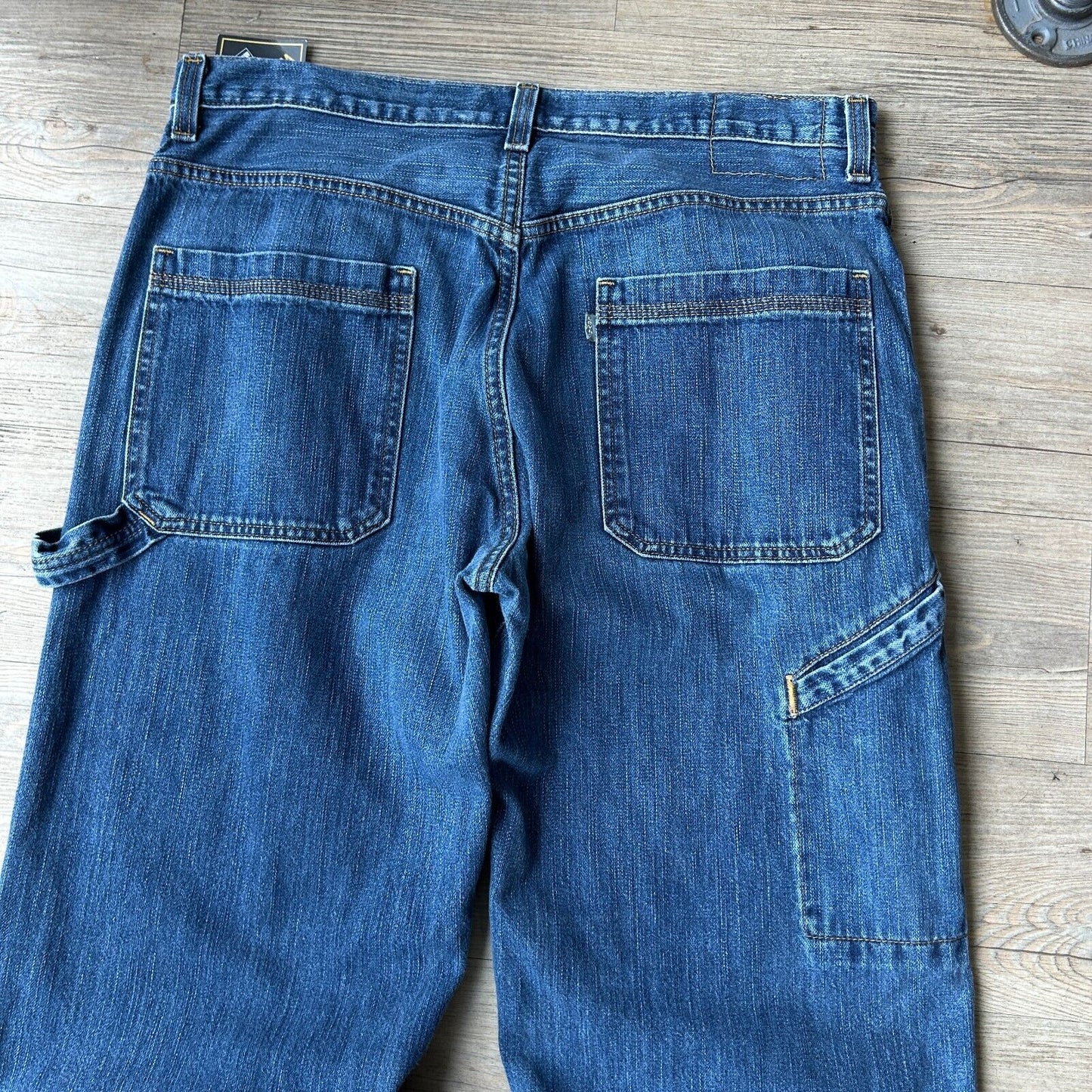 VINTAGE | Levis SIlverTab Carpenter Dark Wash Blue Jeans Pants sz W36 L34