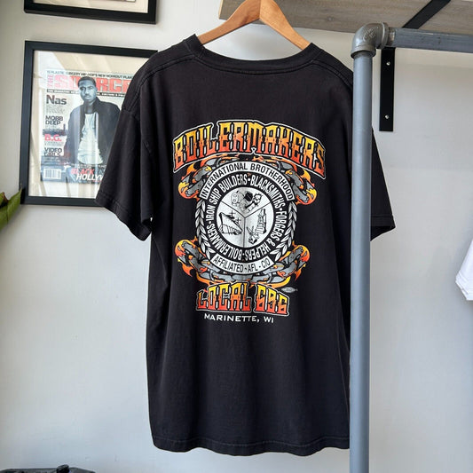VINTAGE 90s | Boilmakers Intl Local T-Shirt sz XL