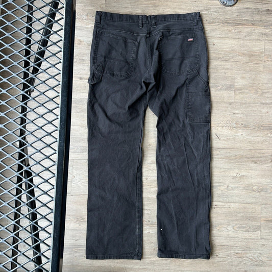 VINTAGE | Dickies Faded Black Workwear Pants sz W38 L34