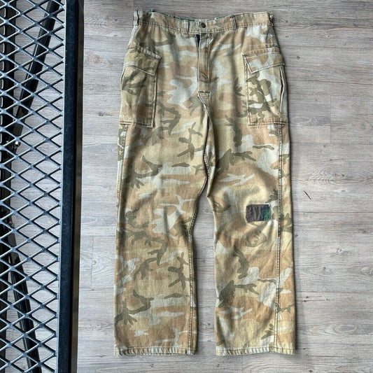 VINTAGE | Ranger Faded Camo Reversible Cargo Pants sz W33 L30