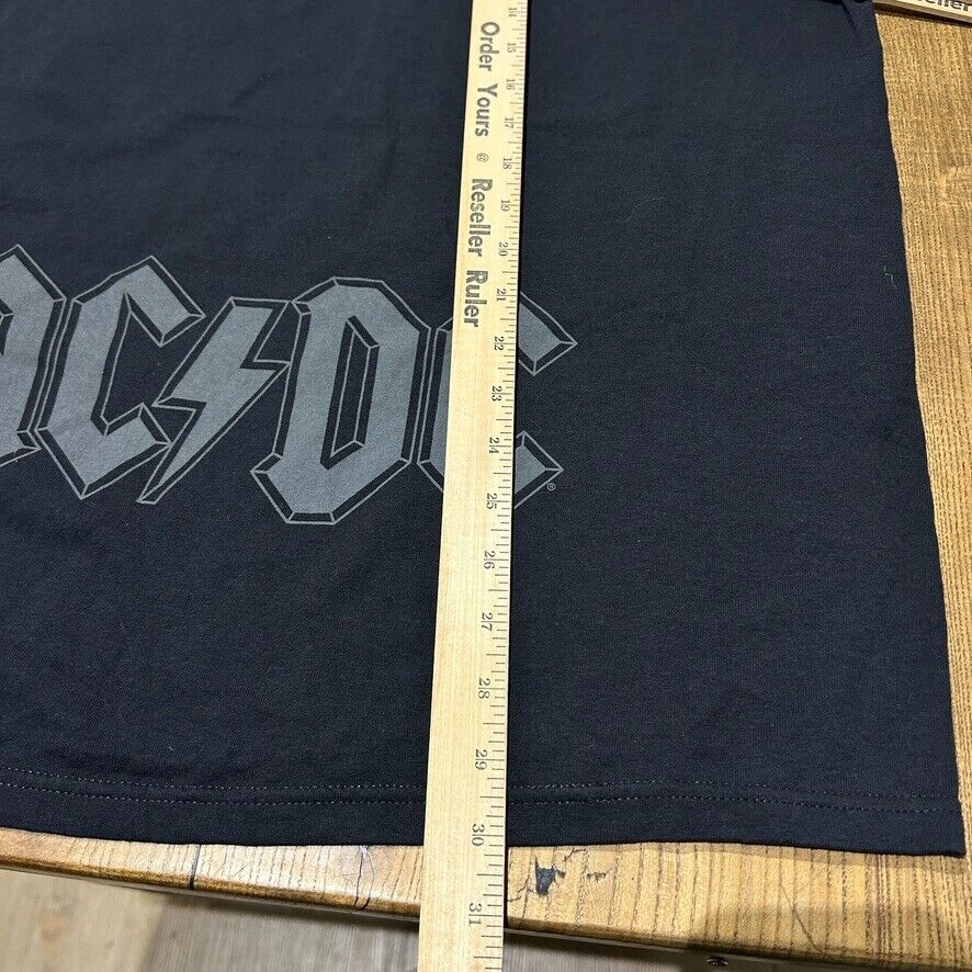 VINTAGE | ACDC For Those About To Rock Liquid Blue Band T-Shirt NWT sz XL