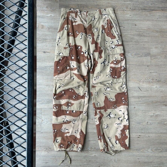 VINTAGE | US Military Desert Camo Tactical Cargo Pants sz XS W27 L27