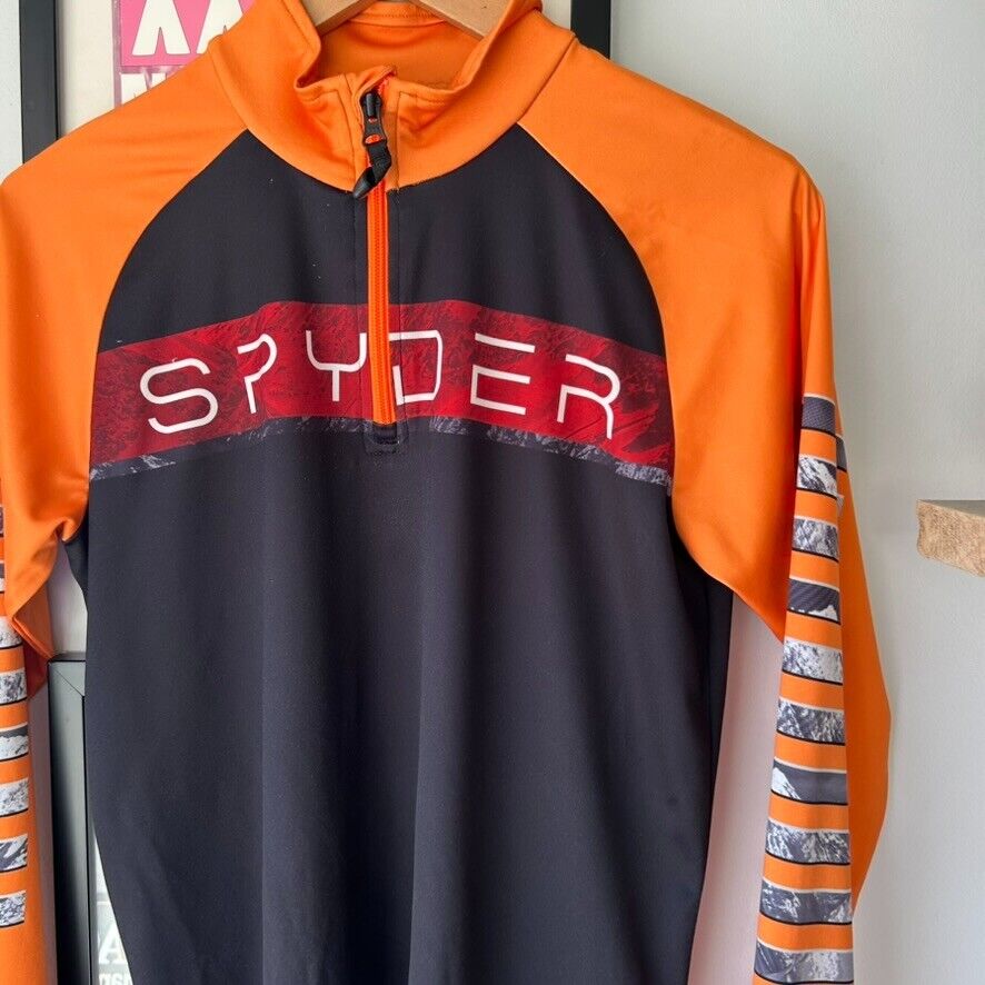 VINTAGE | SPYDER 1/4 Zip Long Sleeve Jersey sz S-M