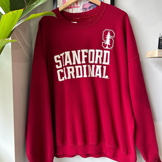 VINTAGE | Stanford Cardinal University Crewneck Sweater sz XXL Adult