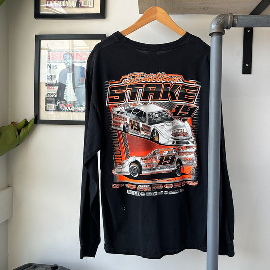 VINTAGE | Racing Penske Car Long Sleeve T-Shirt sz L