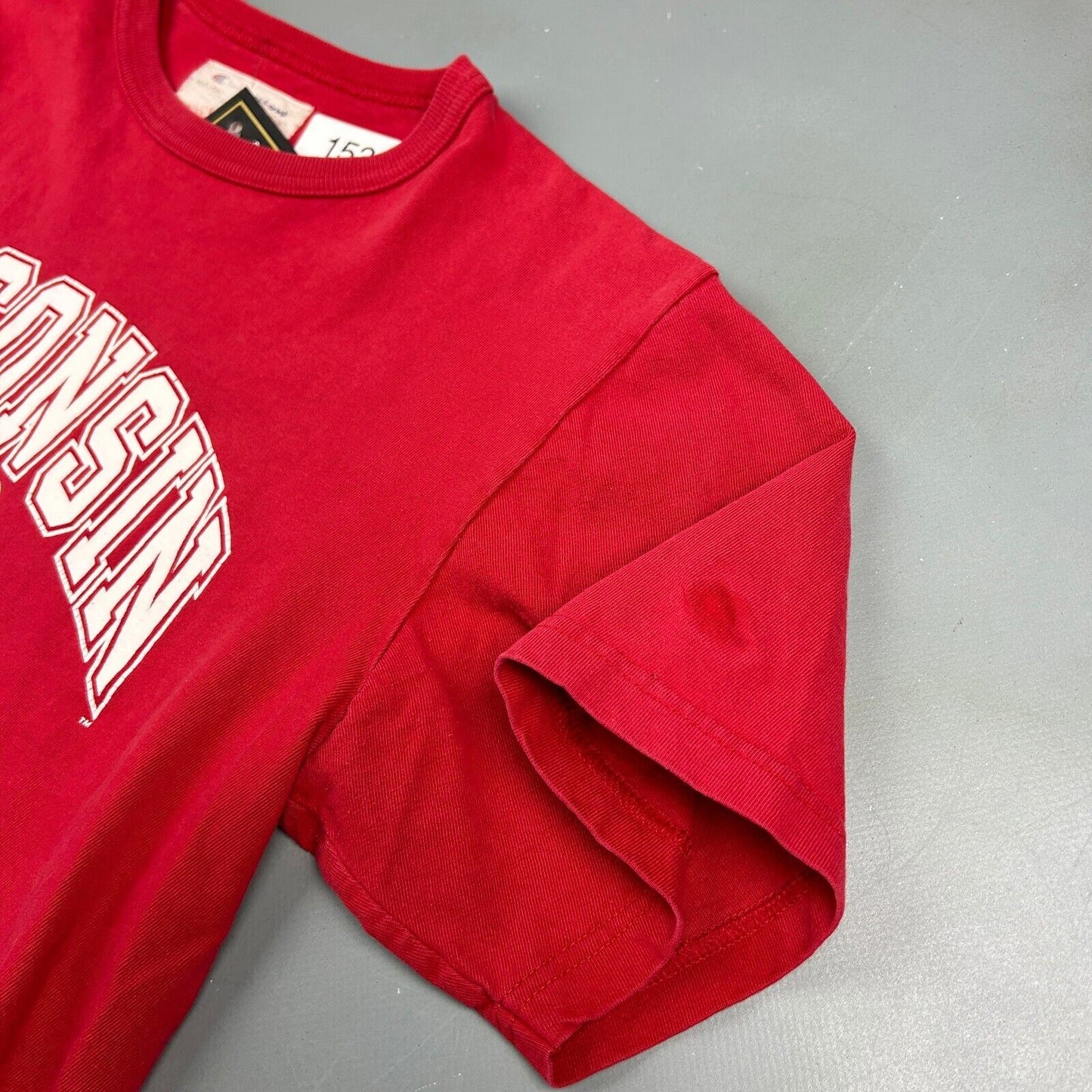 VINTAGE | Wisconsin Badgers Champion Red T-Shirt sz M Men Adult