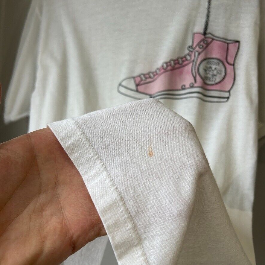 VINTAGE 80s | Converse Shoe Canada Marathon T-Shirt sz S