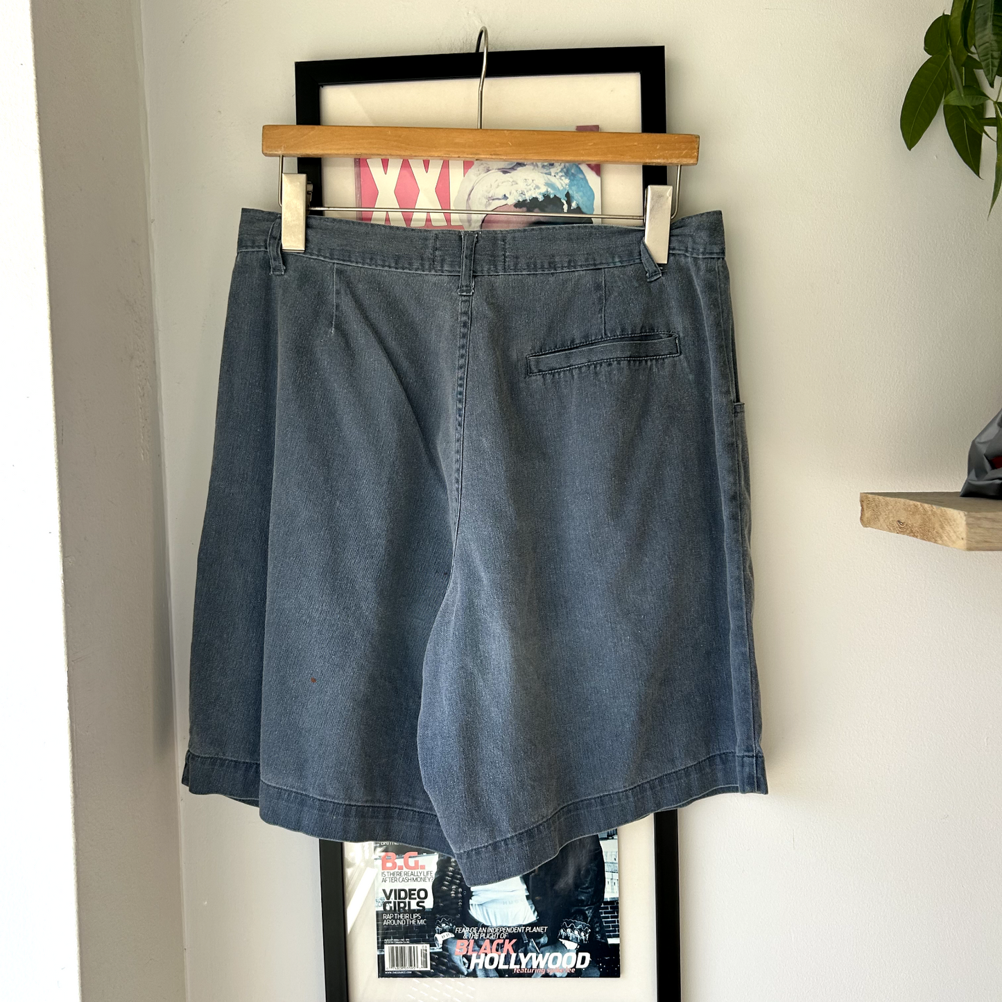 VINTAGE | Fine Line Light Weight Jean Shorts sz W30