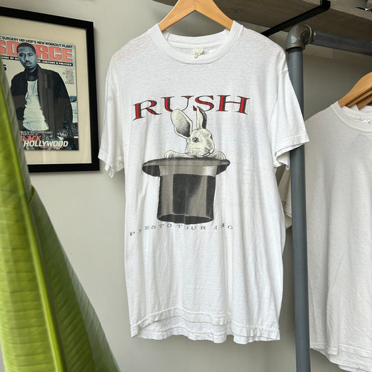 VINTAGE 90s | RUSH Presto Tour Band T-Shirt sz XL