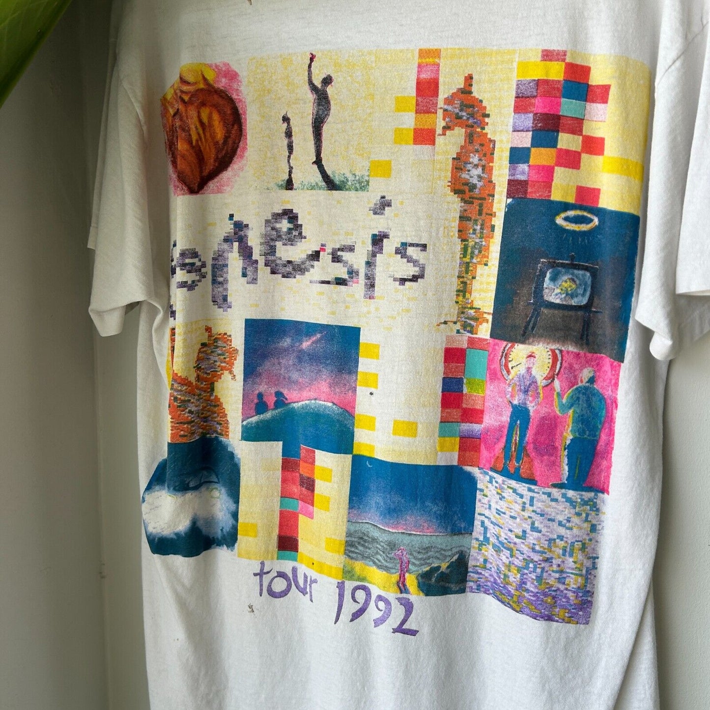 VINTAGE 1992 | Genesis Band Tour T-Shirt sz XL